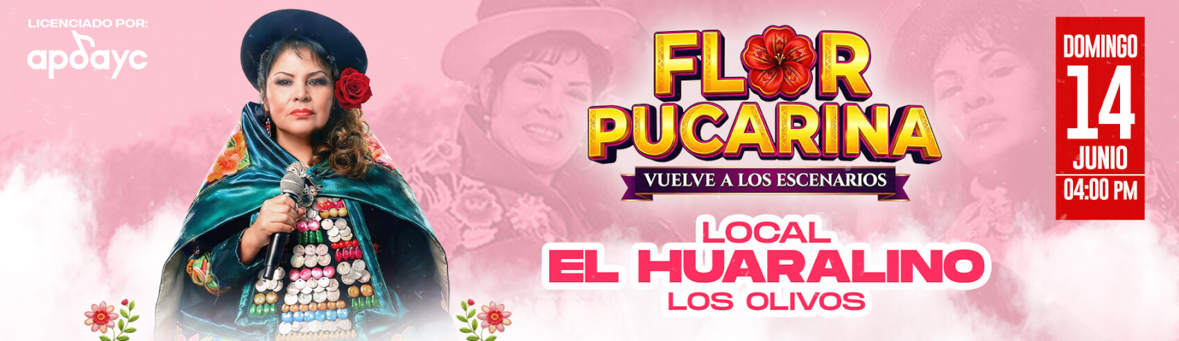 FLOR PUCARINA EN EL HUARALINO